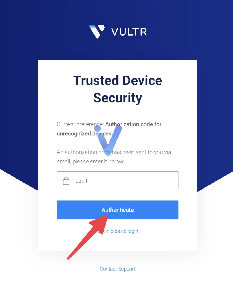 sign up vultr account 